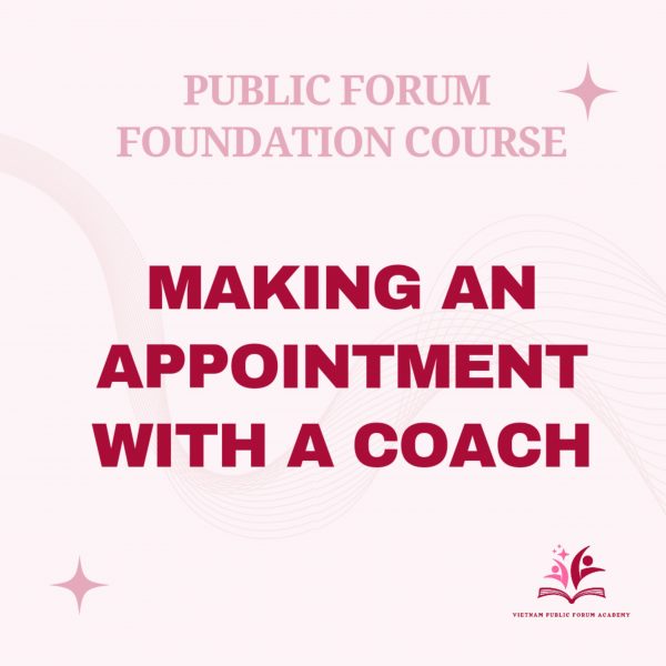 Appointment with a Coach: VND 200,000/20 minutes